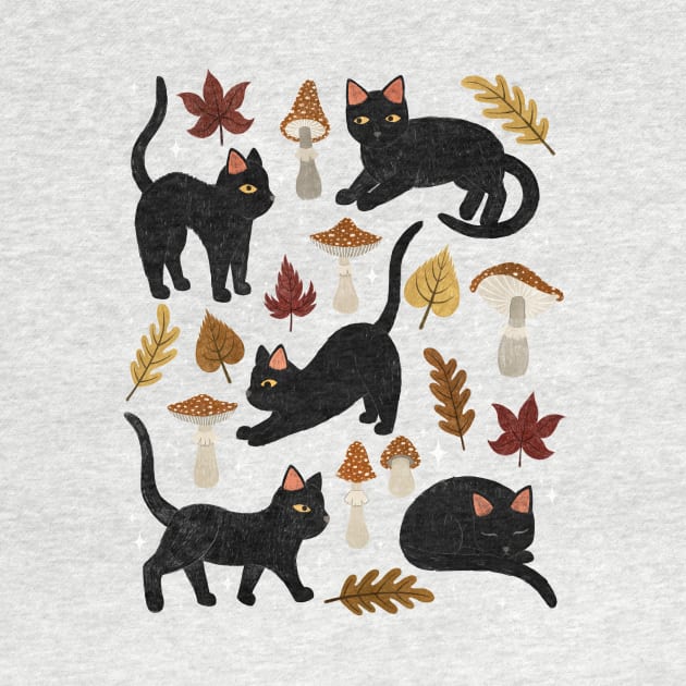 autumn cat magic by annyamarttinen